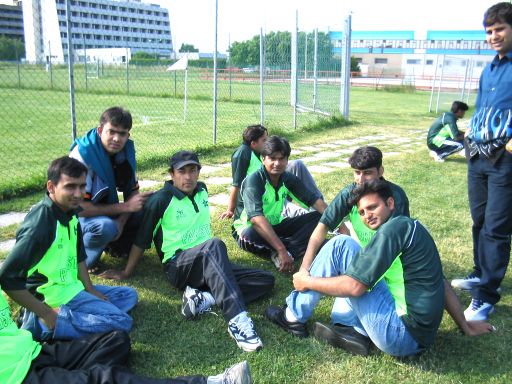 la squadra Pakistan/Tahir