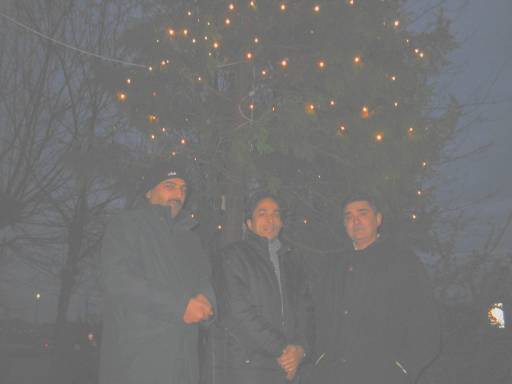 Tahir e Khan con l'assessore Turrini