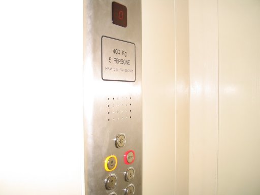 Nuovo acensore - interno
