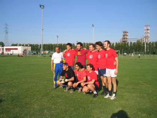 La squadra Italia Emergency
