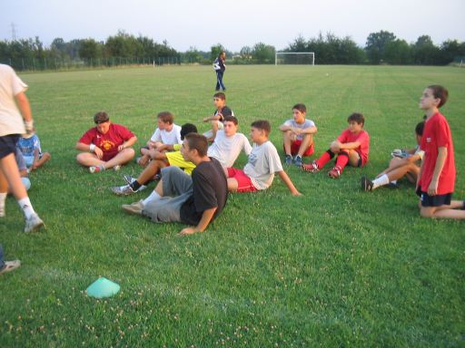 Verdi vs Arancioni - preparativi prima della partita