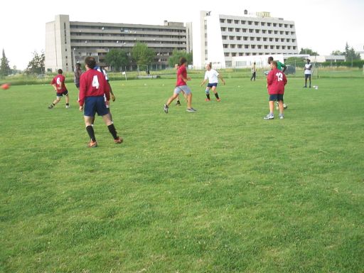 Italia vs Senegal - finale terzo posto - Altra azione a centrocampo, sullo sfondo il Garibaldi 2