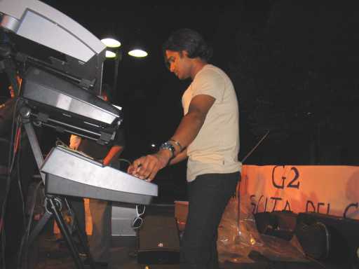 Randeer alle tastiere, grande protagonista della serata