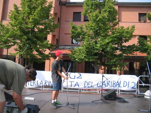 Si montano i microfoni