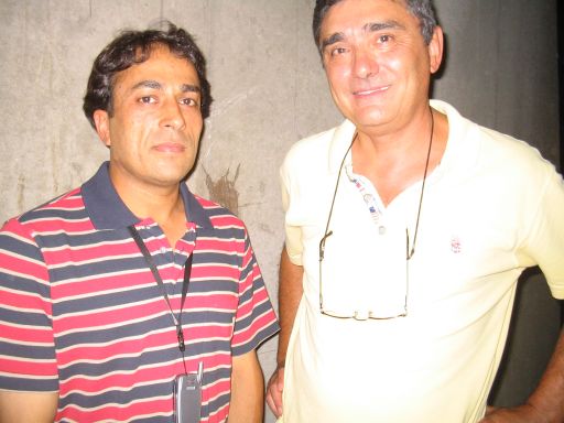 Tahir con l'assessore Turrini