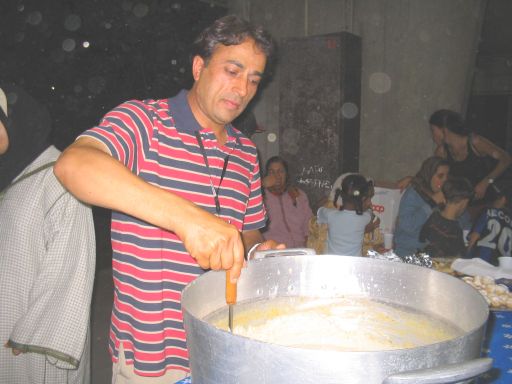 Tahir prepara il riso
