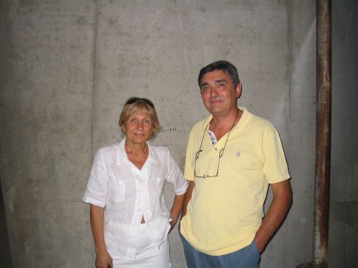 La signora Buzzoni con l'assessore Turrini