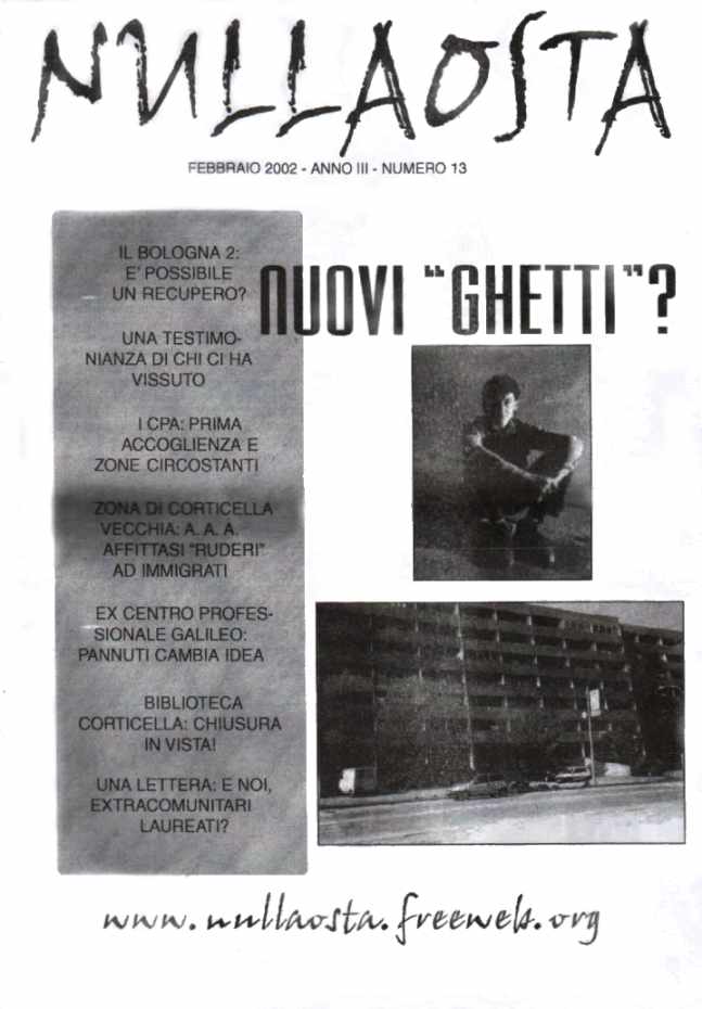 Copertina Nulla Osta