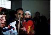 Befana e famiglia marocchina