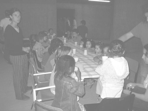 I bambini a tavola con Bruno e Giorgia