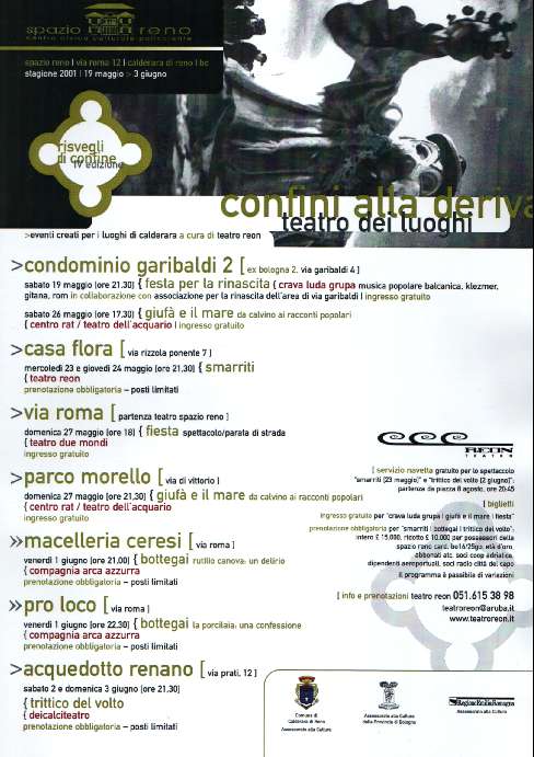confini alla deriva 2001
